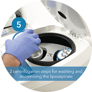 Step 5 Centrifugation steps